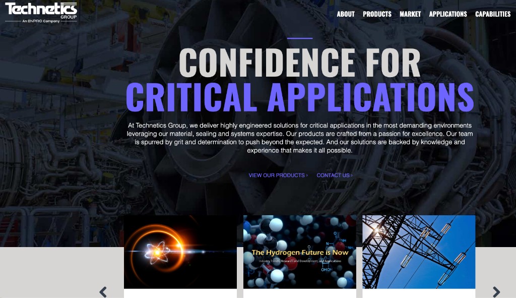 Technetics Group screenshot